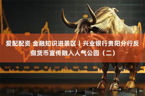 爱配配资 金融知识进景区丨兴业银行贵阳分行反假货币宣传融入人气公园（二）