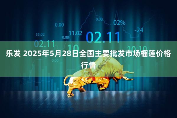 乐发 2025年5月28日全国主要批发市场榴莲价格行情