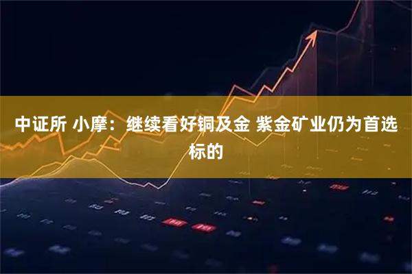 中证所 小摩：继续看好铜及金 紫金矿业仍为首选标的