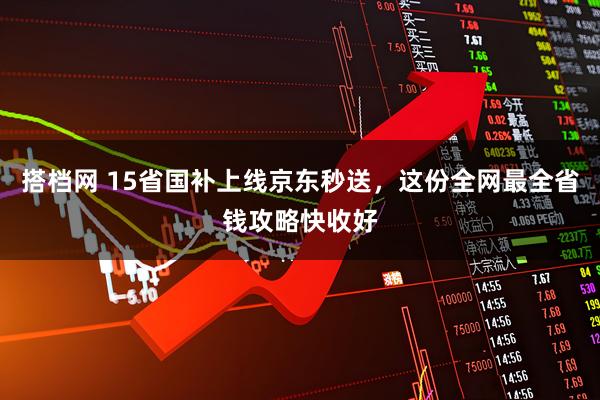 搭档网 15省国补上线京东秒送，这份全网最全省钱攻略快收好